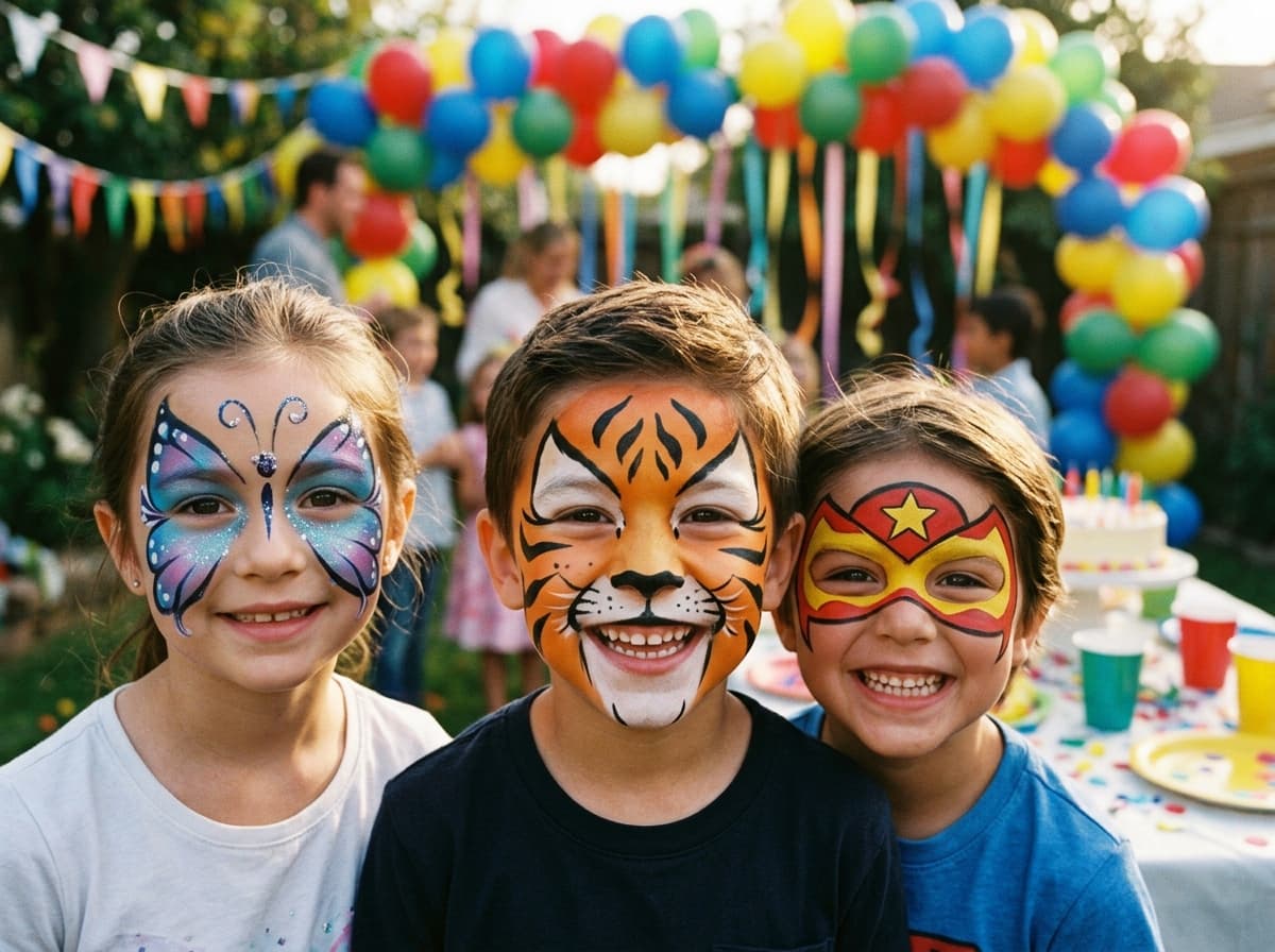 Rainbow Faces - 4